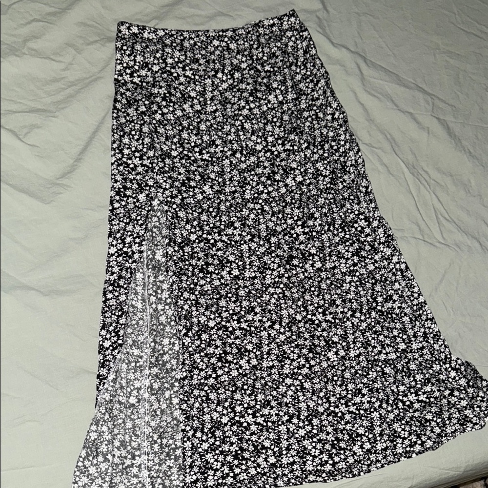 Black and White Women's Skirt